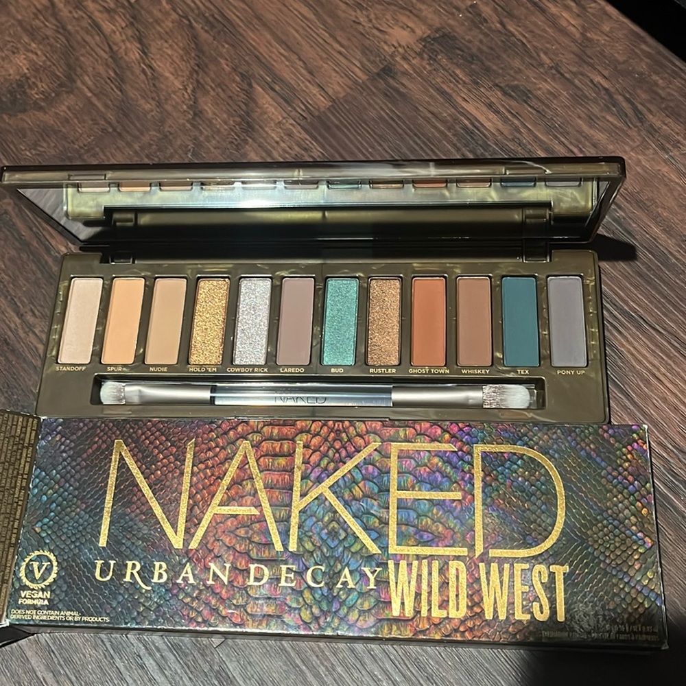 Urban Decay Naked Wild West Eyeshadow Palette New Limited Edition Nude Shades